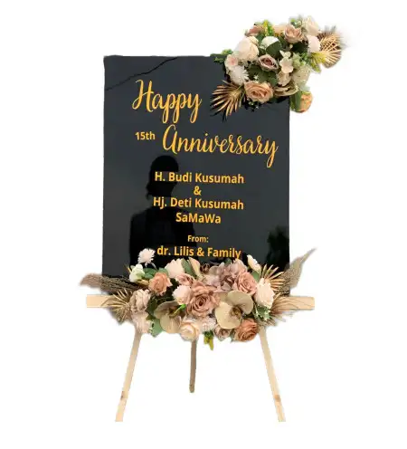 Papan Bunga Akrilik total